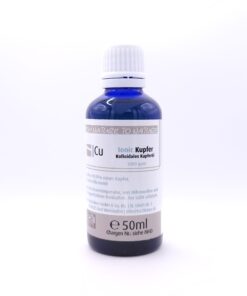 Kolloidales Ionic-Kupfer ÖL (CU) 50ml - 1000ppm