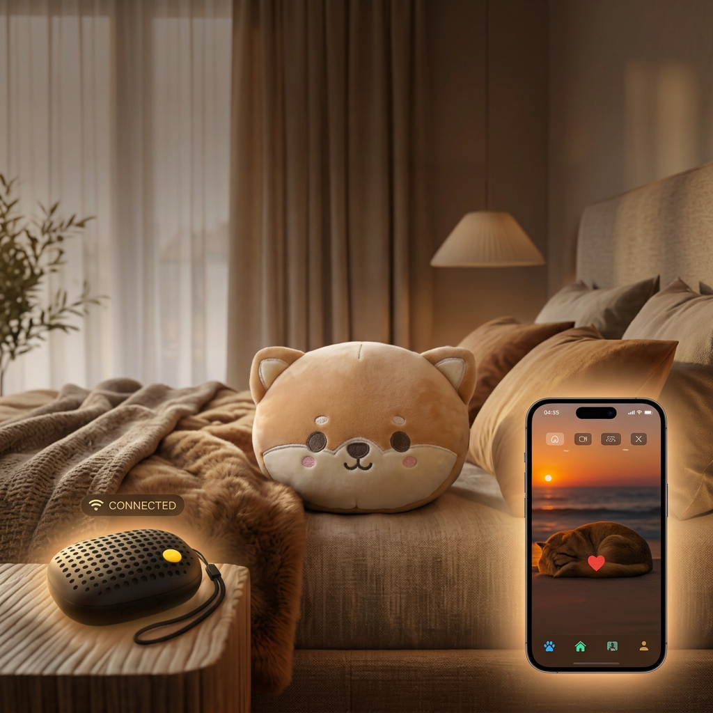 SchnurrPurr – Das beruhigende Schlafkissen mit App & Bluetooth