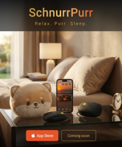 Alternative view of SchnurrPurr – Das beruhigende Schlafkissen mit App & Bluetooth