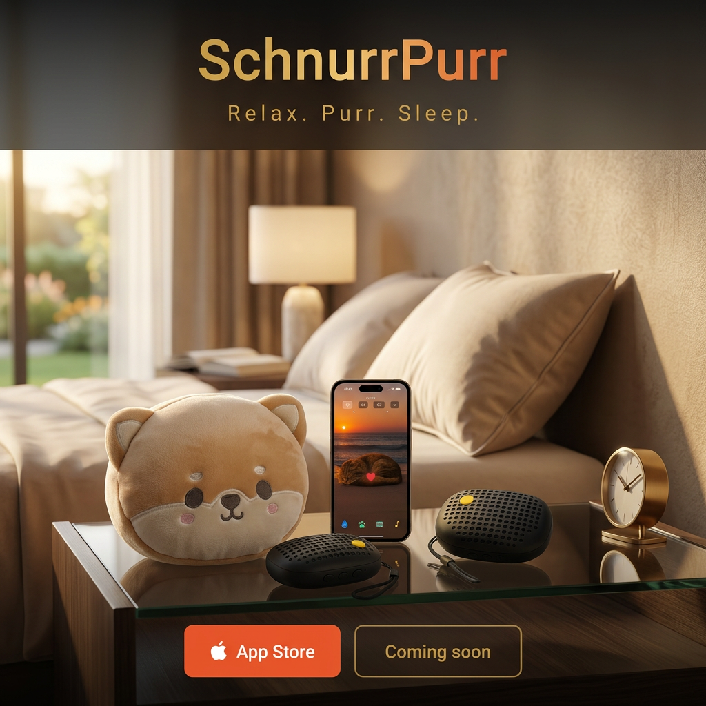 SchnurrPurr – Das beruhigende Schlafkissen mit App & Bluetooth – Bild 2